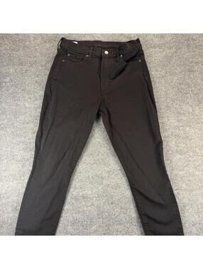 GAP Black Slim Fit Jeans Men's 30x30. Denim, Monochrome, minimalism, casual‎